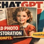 17 ChatGPT Old Photo Restoration Prompts: Step-by-Step How to Restoration Old Photos Using AI 3 ChatGPT Old Photo Restoration Prompts