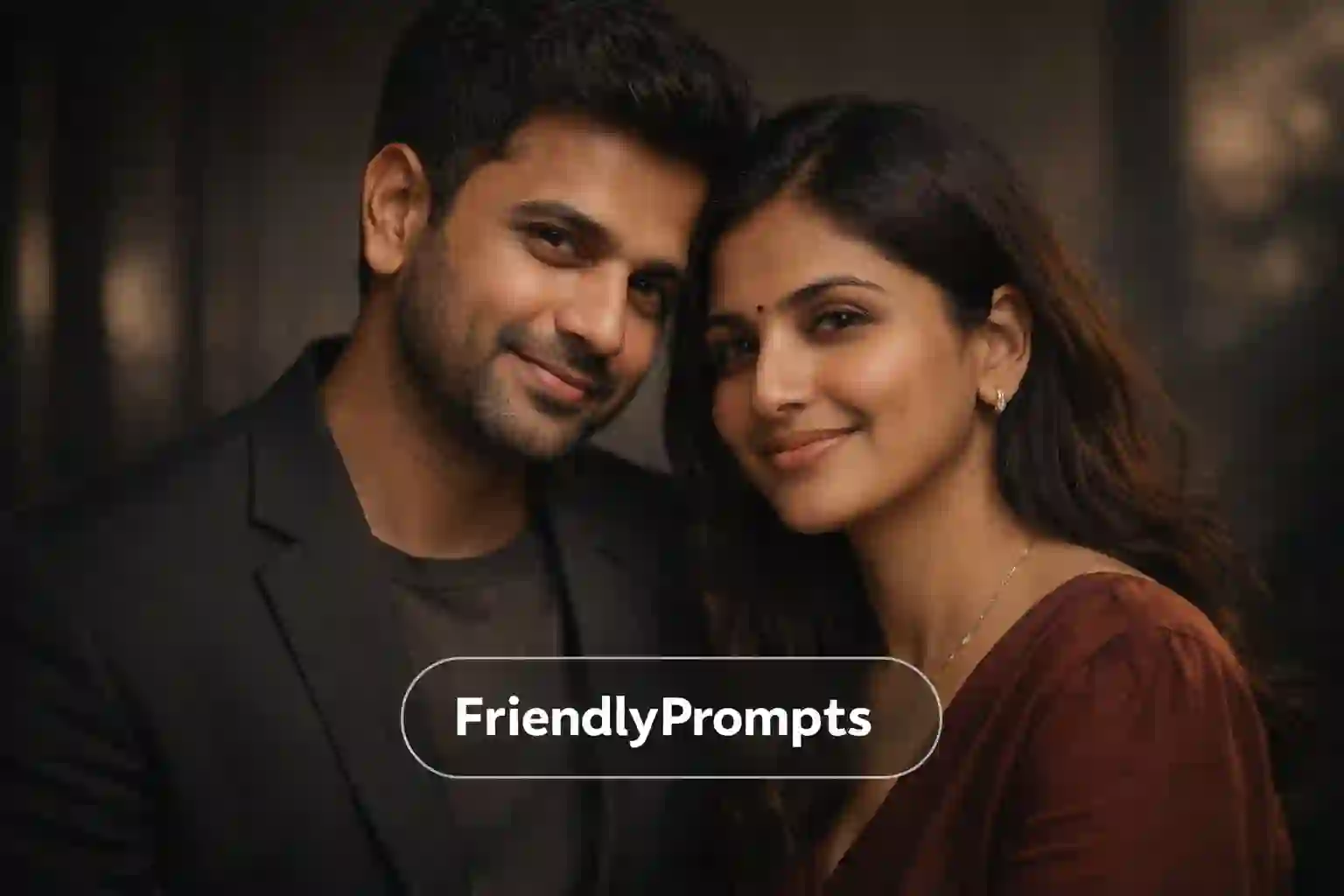 30 Viral Romantic Couple Portrait Prompts for Gemini AI (Realistic & Trending) 5 Cinematic Romantic Couple Portrait Prompt