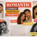 30 Viral Romantic Couple Portrait Prompts for Gemini AI (Realistic & Trending) 8 Romantic Couple Portrait Prompts