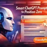 Google Snippet-Friendly Article Writing: 5 Smart ChatGPT Prompts for Position Zero 3 Snippet-Friendly Article Writing